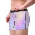 thumbnail image 4 of Disketp Fish Scale1 Men'S Boxer Briefs,Soft And Breathable Cotton Underwear With Comfortflex Waistband, 4 of 8