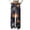 Ginger #55, variant on WULMLEO Women Halloween Pumpkin Ghost Print Wide Leg Sweatpants, Elastic Drawstring High Waist Casual Trousers, Spooky Gothic All‑Over Graphic Loose Fit Holiday Pants With Side Pockets Orange M