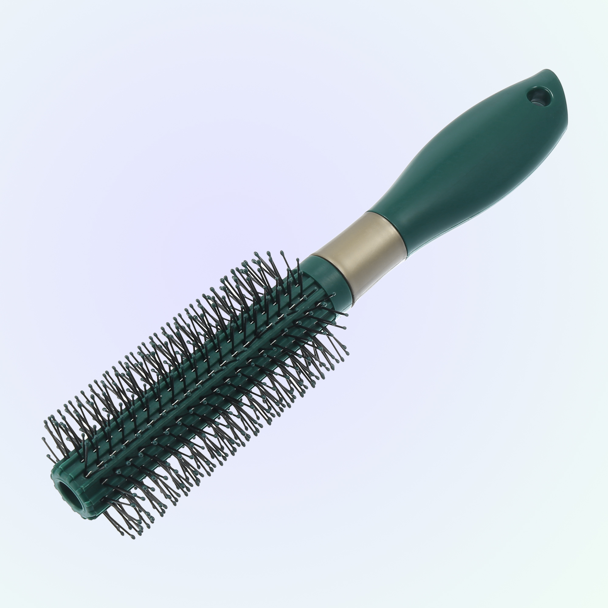 Unique Bargains Wet Hair Brush Detangling Brush Round Hair Comb for Women Green 1 Pc