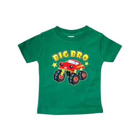 

Inktastic Monster Truck Big Bro Gift Baby Boy T-Shirt