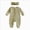 D248-Light Green, variant on Newborn Preemie Baby Bodysuits & One-Pieces Baby Girls Footies Zip Up Rompe Newborn Fart Coat Long Sleeve Pack Foot Climb Beige Rompers Baby Gift