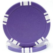 5 Spot Blank 50 Poker Chips, 11.5gm, Purple By Trademark Poker Ship from US by