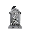thumbnail image 4 of Nuevos adornos de lápida de Halloween transfronterizos, lápida de calavera de cuervo, casa embrujada, accesorios para festivales de fantasmas, decoraciones para fiestas, 4 of 4