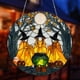 thumbnail image 1 of Colgante Acrílico de Halloween Yst250812002 | Adornos Colgantes Planos 2D de Murciélagos, Fantasmas y Brujas | Adornos Espeluznantes Ligeros y Duraderos | Fácil de Colgar para Fiestas de Halloween, C, 1 of 3
