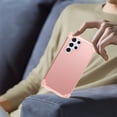 thumbnail image 5 of for Samsung Galaxy S23 Ultra Case, 3 in 1 Heavy Duty Rugged Hybrid Anti Slip Shockproof Hard PC Cover Soft Silicone Bumper Non-Slip Protective Phone Case Cover for Samsung Galaxy S23 Ultra, Rosegold, 5 of 6