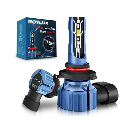

HB3 9005 LED Headlight Bulbs 50W 15000LM Per Set LED High Beam Fog Lights Conversion Kit 350% 6000K Super Bright LED Bulb Halogen Replacement IP68 Pack of 2