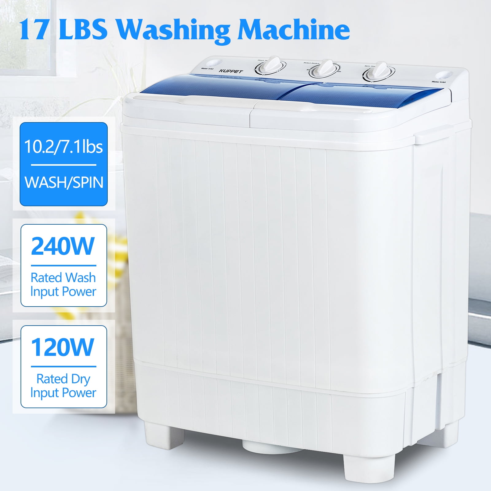 kuppet portable washer and dryer combo dryer motor not turning on｜TikTok  Search