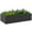 Dark Grey, variant on Outsunny Galvanized Raised Garden Bed, 8' x 4' x 2' Planter Box, Green