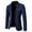 Blue, variant on ZCFZJW Mens Blazers Slim Fit Business Casual Men Suit Sport Coat One Button Travel Blazer Lightweight Suit Jacket Blue M