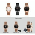 thumbnail image 5 of CHENXI Top Brand Luxury Women Watches RoseGold Women's Fashion Watch Ultra Thin Quartz Watches Jewelry Bracelet  Wristwatch, 5 of 7
