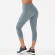 thumbnail image 2 of Pantalones de yoga ajustados de cintura alta para mujer - Pantalones cortos deportivos con forma de melocotón - M-L, 2 of 4