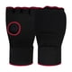 thumbnail image 3 of Vendas para manos de boxeo, guantes interiores acolchados, protección para manos, cómodas vendas para boxeo, correas de muñeca rápidas para ejercicio Negro y rojo, 3 of 8