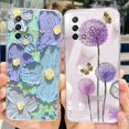 thumbnail image 3 of For Oppo F19 Case OppoF19 Pro Luxury Painted Back Cover Soft TPU Phone Case For Oppo F19 Pro Plus OppoF19 Pro + Full Bumper Capa 654 Oppo F19 Pro Plus, 3 of 6