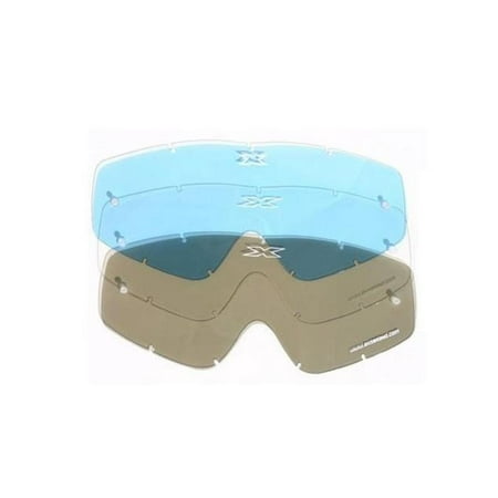 - EKS Brand 067-42400 Lenses for X-Grom Youth Series Goggles - Smoke
