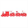 thumbnail image 4 of 4 Piezas de Adornos NavideñOs de Tren con DecoracióN de Tren, Minijuego de DecoracióN de Tren para Fiesta de Navidad, 4 of 5