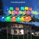 thumbnail image 4 of RKSTN Solar Garden Lights Garden Lights, 2 Pack Decorative Lights Outdoor Garden Lantern Lotu Garden Decoration LED Lantern Powered For Garden Patio Passage, 4 of 6
