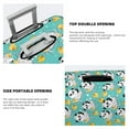 thumbnail image 5 of Daiia Panda Bathing Luggage Cover, Thickened Washable Travel Luggage Covers, Elastic Unique Baggage Covers for 18-20 inch Luggage-Small, 5 of 9