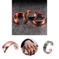 thumbnail image 1 of Men Ring Opening Magnetic Jewelry Electroplating Geometric Finger Ring Birthday Gifts, 1 of 8
