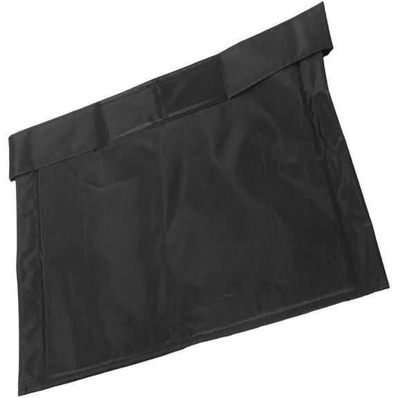 ORDDIART 1Set Thickened Design Black Wheelchair Backrest Cushion for Wheelchair Users