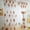 Coffee, variant on LINMOUA 1 PCS Vines Leaves Tulle Door Window Curtain Drape Panel Sheer Scarf Valances