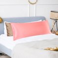 thumbnail image 2 of Unique Bargains Satin Body Pillowcases Soft with Zipper Closure 1pc, 2 of 8
