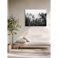 thumbnail image 5 of Black Forest Wall Art for Living Room,Canvas Picture Wall Decor for Bathroom Bedroom,Black and White Natural Landscape Modern Abstract Art Painting Artwork for Office Hallway Dining Room 24"x32", 5 of 8