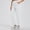 White, variant on MASKERT Women's Stretchy Casual Pants, High Waisted Ankle Pants with 4 Pockets, Lightweight Travel Work Pants for Women, Business Casual Pants for Office and Golf