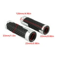 thumbnail image 6 of 7/8" 22mm Motorcycle Handle Grips CNC Aluminum for Vespa Yamaha Honda Suzuki Kawasaki Universal Handlebar Scooter Tuning Parts, 6 of 6
