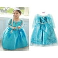 thumbnail image 2 of Robe Fille Flocon de Neige Manches Longues Robe de Performance Princesse, 2 of 6