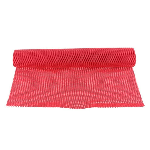 Espesar Grip Pad Armario Cajón Liner Mat Mantel Individual 50x200cm rojo Gloria Estera antirresbaladiza del trazador de líneas