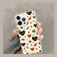 thumbnail image 2 of Halloween Hearts Case Compatible with iPhone 13 Pro max,Unique Art Design TPU Bumper Cover Case, 2 of 5