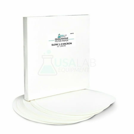 

USA Lab Qualitative Filter Paper - Medium 30-50um Micron - Various Sizes - USAlab