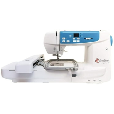 EverSewn Sparrow X2 Sewing & Embroidery Machine with Two Hoops, Over 120 Different Stitch Patterns & Over 100 Embroidery Designs
