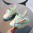 thumbnail image 3 of Fjofpr Shoes for Girls Clearance Sneakers for Girls Clearance Sneakers for Boys Light Up Toddler Girl Shoes Light Up Children Kids Baby Girls Boys Bling Led Light Luminous Sport Sneakers Shoes, 3 of 7