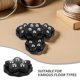 thumbnail image 4 of GOOHOCHY 8 ruedas giratorias: mini ruedas autoadhesivas para muebles y electrodomésticos. Ruedas giratorias de 360° para organizar el hogar., 4 of 7