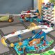 thumbnail image 3 of Electric Railway Car Dinosaur Building Parking Local Adventure Racing Rye Car Toys, 3 of 5