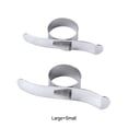 thumbnail image 3 of Becaristey 2piece Wide Application Fruit Peelers Durable Stainless Steel Kitchen Cutter Gadget Easy To, 3 of 6