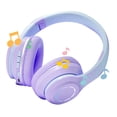 thumbnail image 5 of Wireless Gaming Headset Gradient BT5.2 Connection Soft Ear Cushions Colorful Lights Game Headset for Desktop Laptop Purple, 5 of 5