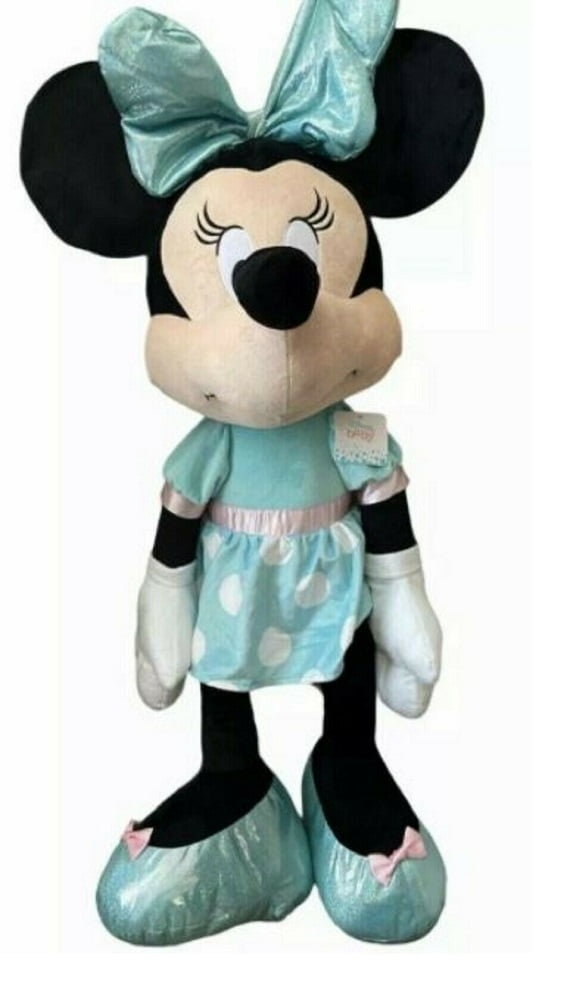 Disney Minnie Mouse Plush Stuffed Animal By Just Play Spring Outfit NEW 