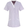 thumbnail image 1 of Premier - Túnica de Trabajo Daisy Healthcare para Mujer (Lila, Blanco), 1 of 1