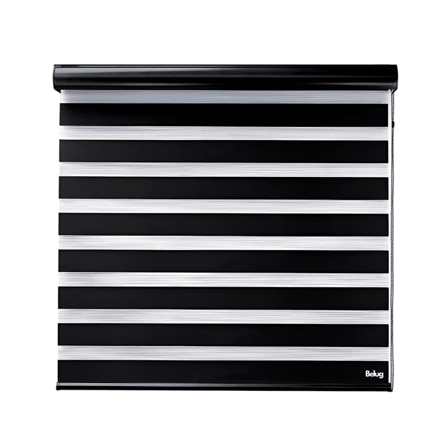 Persiana Doble Capa Zebra 100x200 Belug Negro