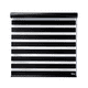 thumbnail image 1 of Persiana Doble Capa Zebra 100x200 Belug Negro, 1 of 5