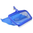 thumbnail image 3 of Swimline Professional Deep Bag Swimming Pool Skimmer Rake and Brush Multi-Tool 19" - Blue, 3 of 3