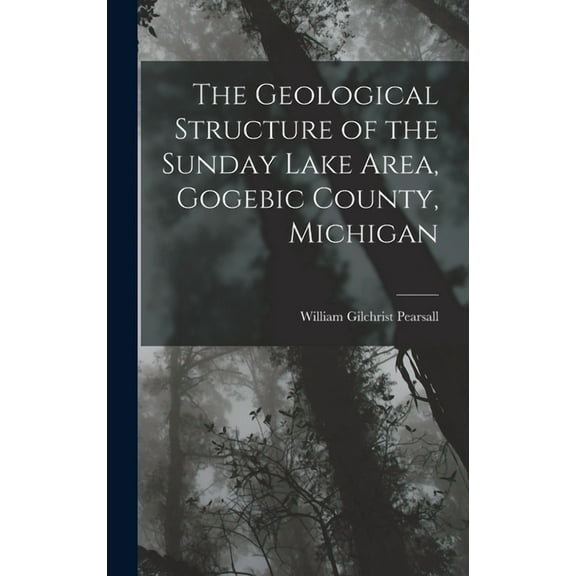 The Geological Structure of the Sunday Lake Area, Gogebic County, Michigan (Hardcover)