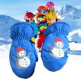 thumbnail image 4 of Manoplas Para Niños, Guantes Impermeables De Invierno A Prueba De Viento, Guantes De Esquí Cálidos Con Forro Polar Grueso, Regalos Para Niños Y Niñas Cateissary  AP008121-01, 4 of 6
