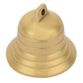 thumbnail image 4 of Campana de latón delicada popular para el budismo taoísta, Feng Shui, sonajero para coche, campana colgante de 2 pulgadas, 4 of 10