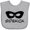 AC-Heather Grey, variant on Inktastic Sidekick Kids Superhero Mask Boys or Girls Baby Bib
