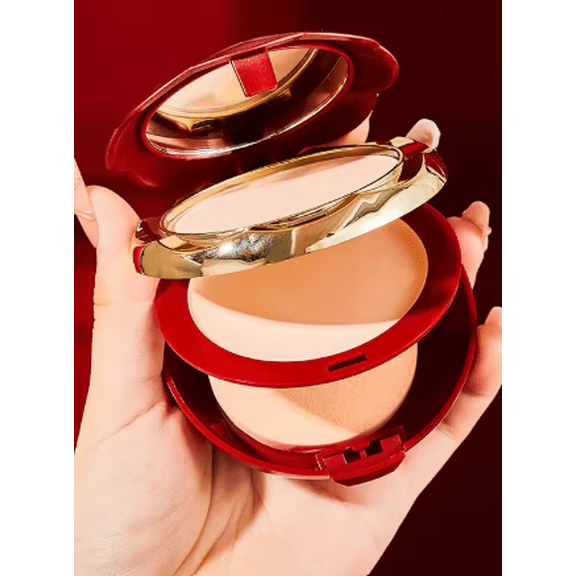 Red Camellia Makeup Compact