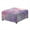 Pink Purple Marble, variant on Xoenoiee Pink Purple Marble Print Ottoman Cover Square, Elastic Ottoman Slipcover Waterproof Storage Ottoman Cover Stretch Non Slip Living Room Furniture Protector, S