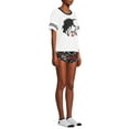 thumbnail image 6 of Disney Women's T-Shirt, Sleep Shorts and Socks, 3-Piece Set, 6 of 7
